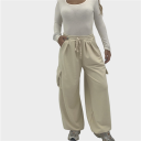 pantalone garzato modello cargo new york